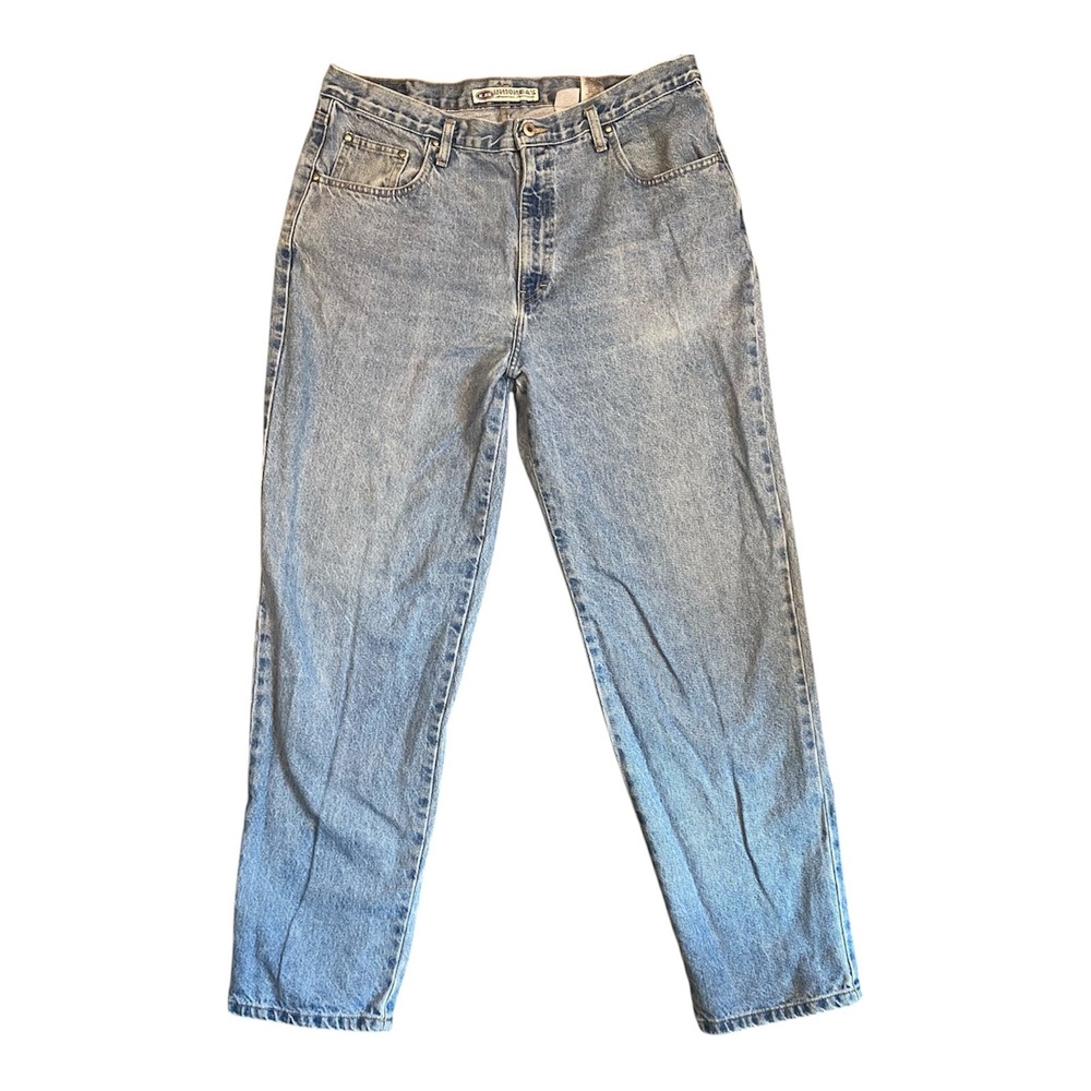 Unionbay Mens Light Wash Relaxed Fit Denim Jeans‎ 40x32 Vintage 90s Style